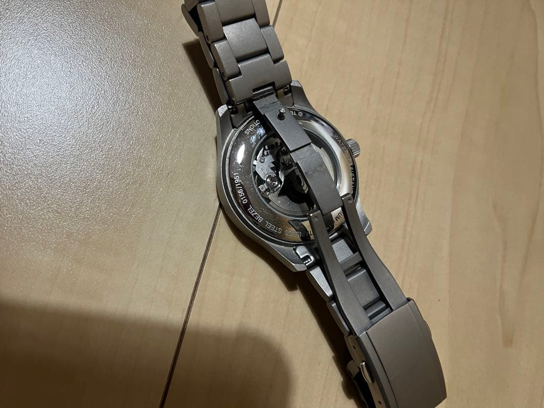 鉄腕アトム 腕時計 アトムデビュー70周年記念 チタン製メカニカルウォッチ