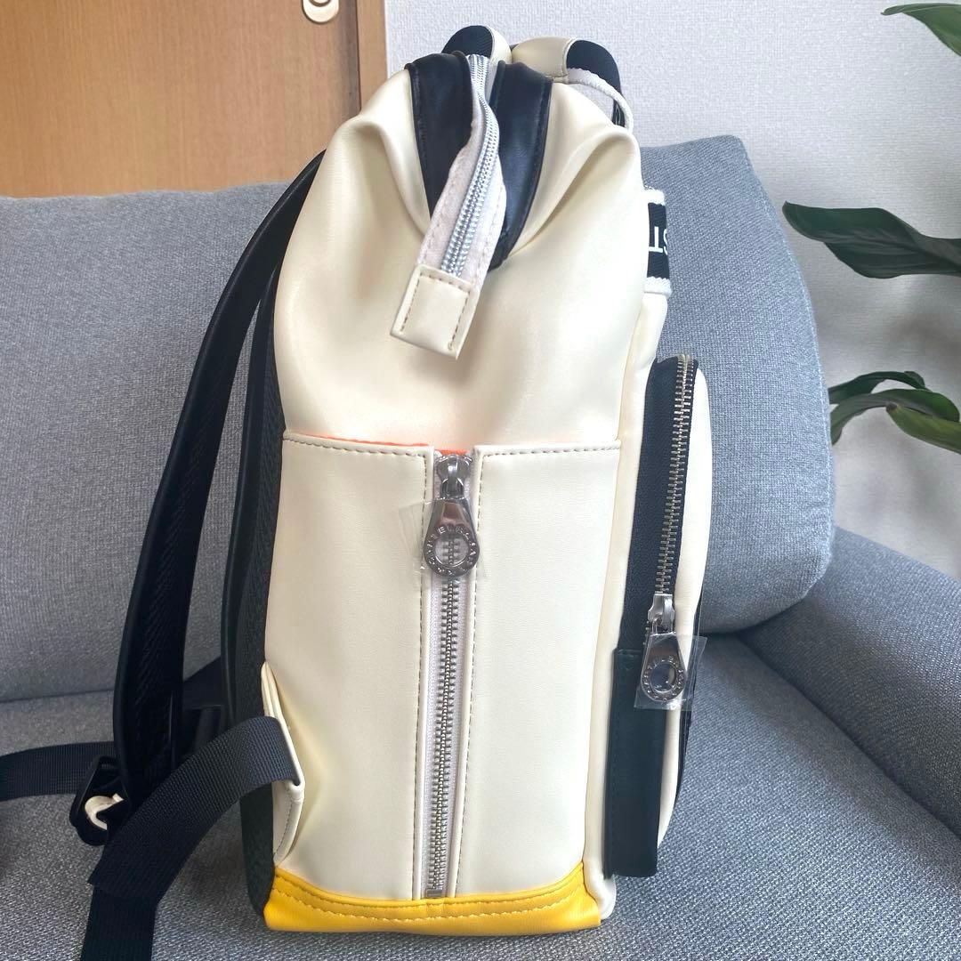 【未使用品】カステルバジャック　スクエアリュック　ドミネ　ホワイト