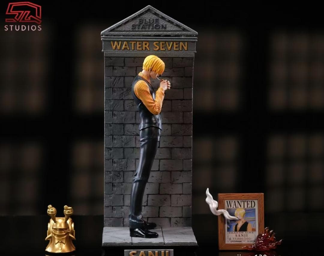 ワンピース SQ サンジ ガレージキット ガレキ スタチュー フィギュア