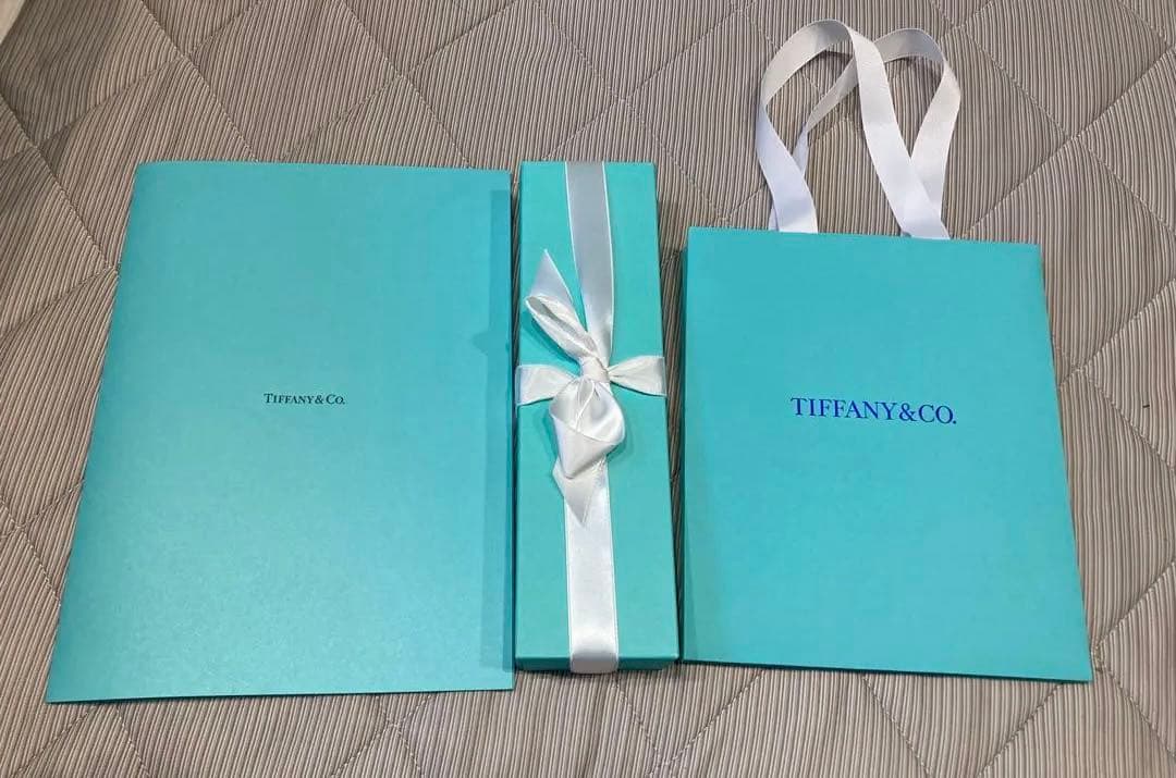 Tiffany & Co. 婚姻届　箸　ギフトバッグ