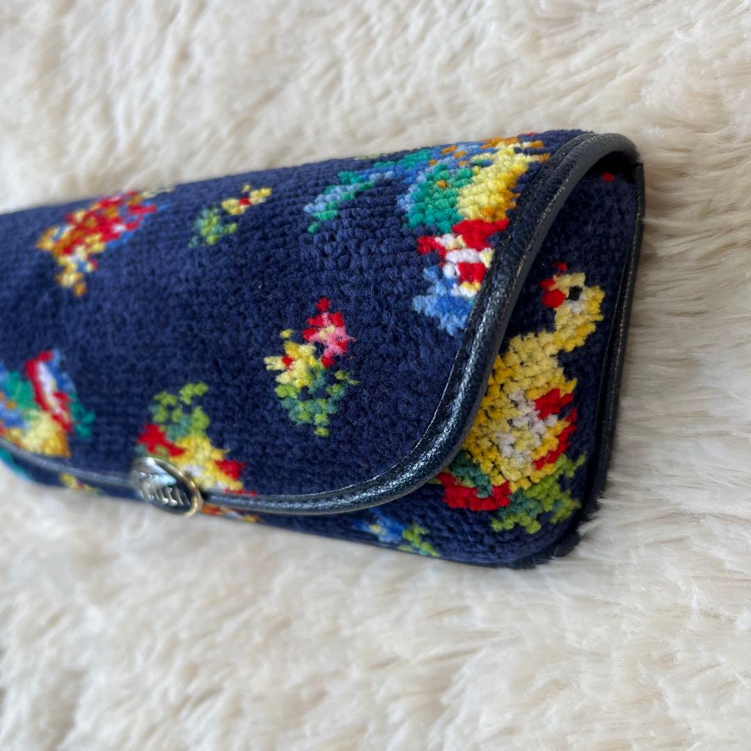 エネゴリ FEILER／フェイラー ハイジ メガネケース ネイビー