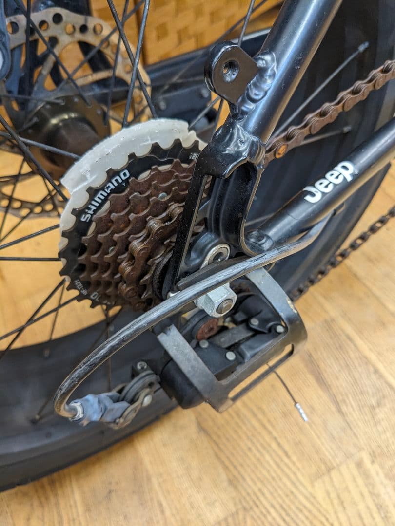 U045 ファットバイク Jeep 20インチ ディスクブレーキ