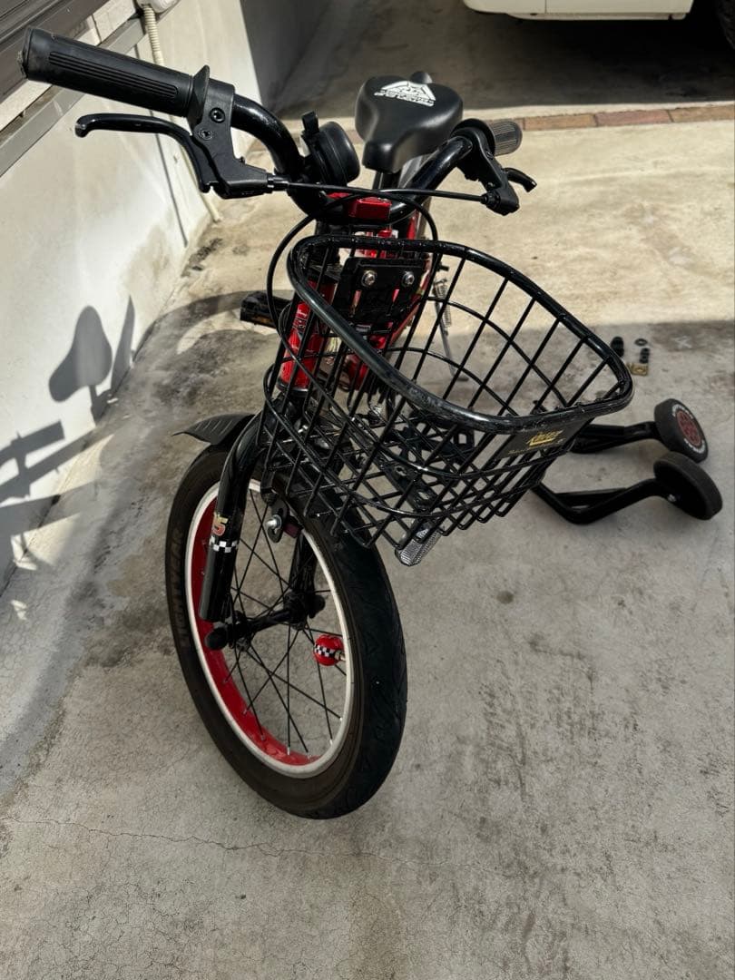 カーズ自転車16cm キッズ自転車