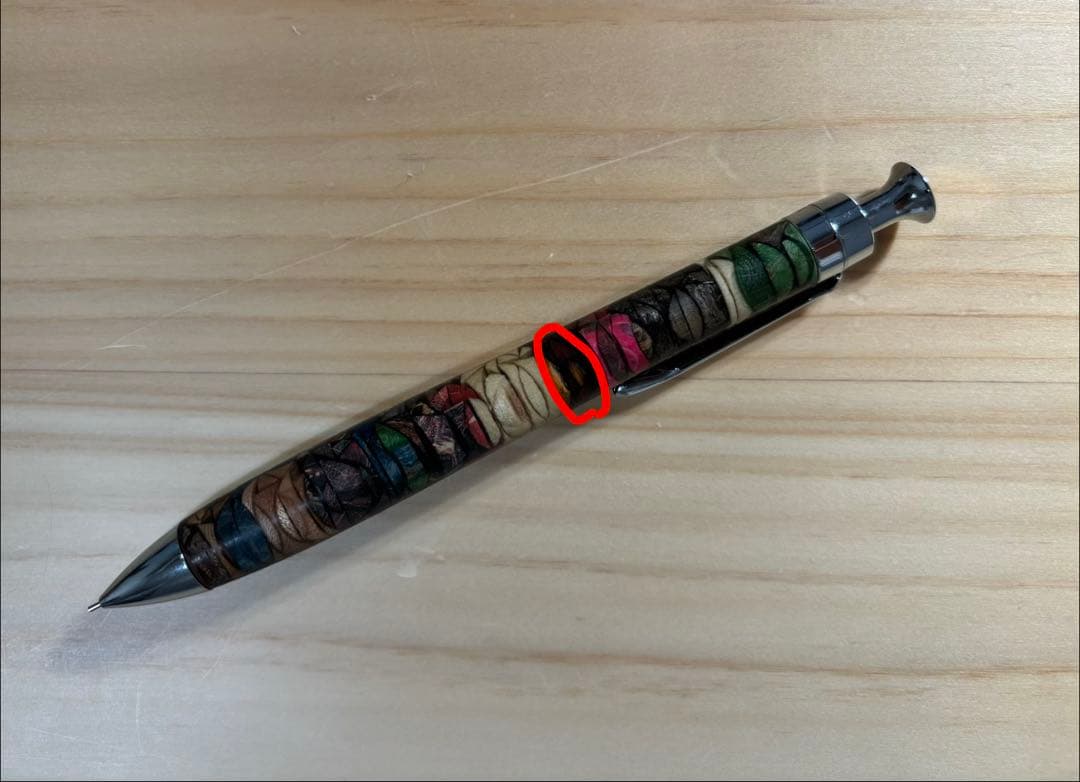 こぶた工房 ステンドグラスウッド シャーペン