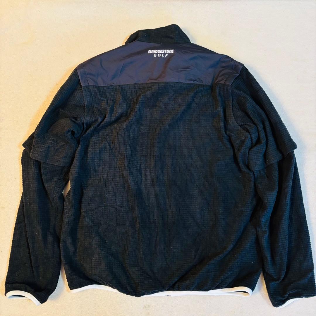 新品 ブリヂストンゴルフ 6WAY防風リバーシブルブルゾンL