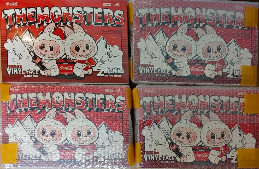 POPMART　新品未開封 ポップマート　ラブブ　コカ・コーラ　アソート 4個