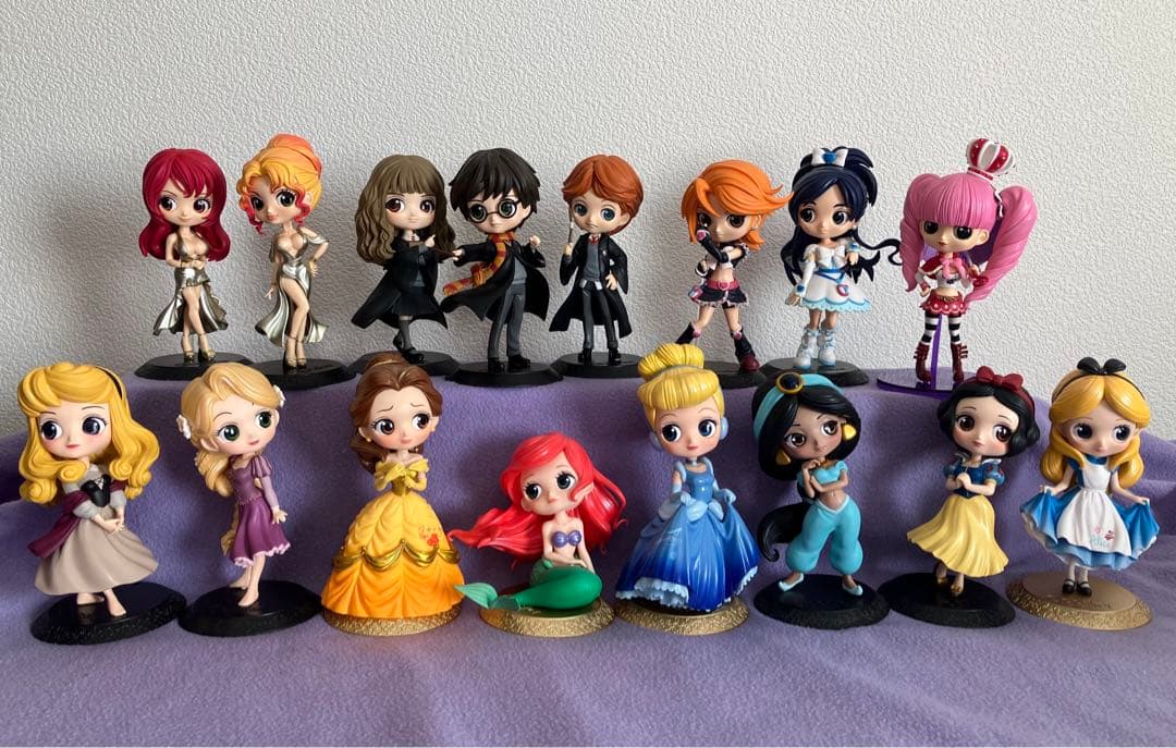 Qposket フィギュア ディズニー ハリーポッター プリキュア
