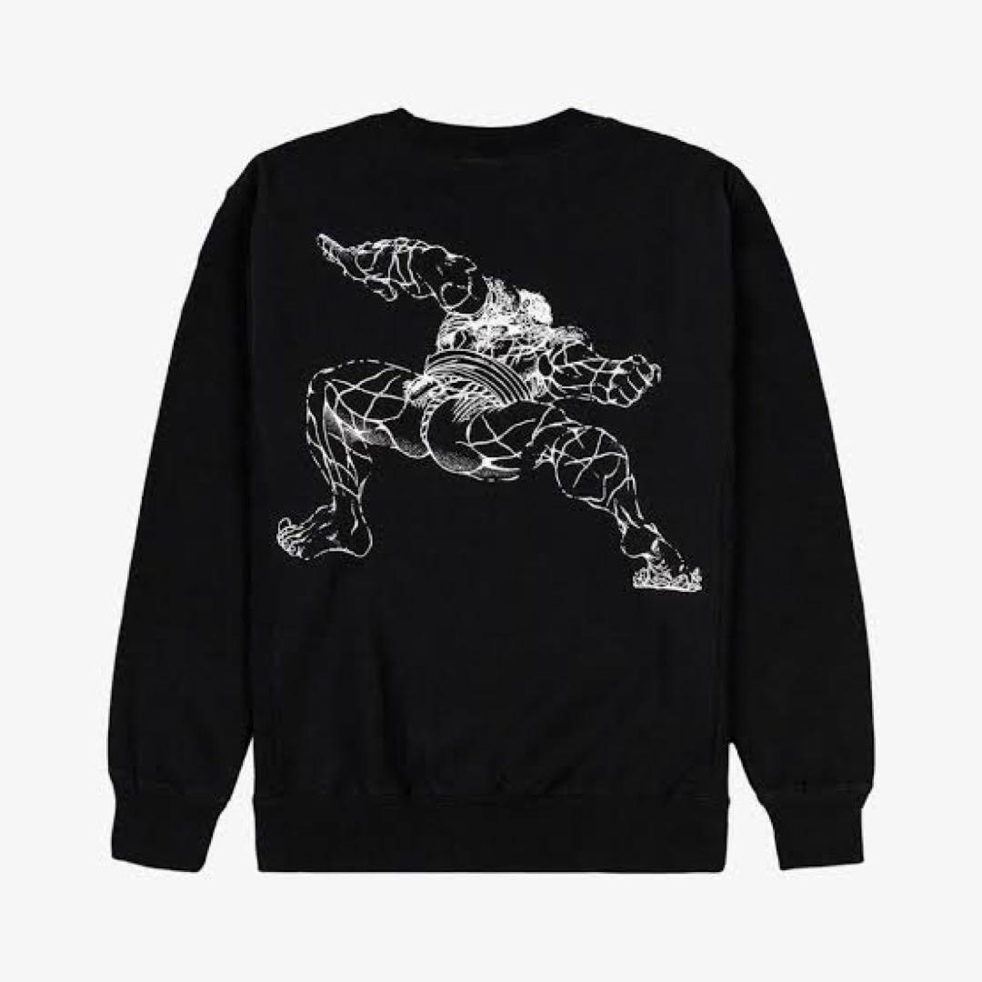 刃牙　花山薫　トレーナー　スウェット　黒