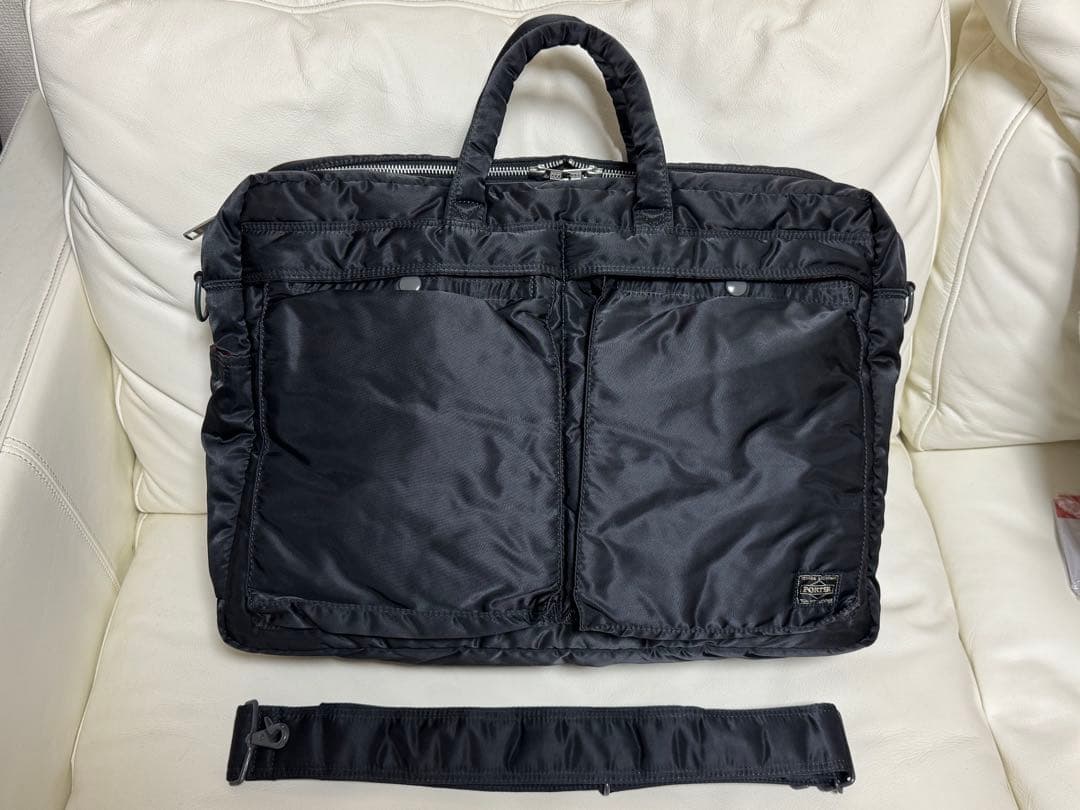 ⭐︎ 美品 ⭐︎ POTER TANKER 2way バッグ 2層 ブラック