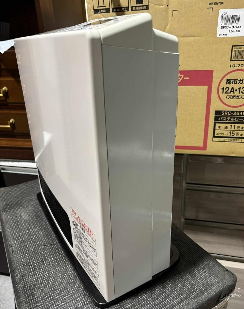 Rinnai リンナイ ガスファンヒーターSRC-364E 都市ガス Used