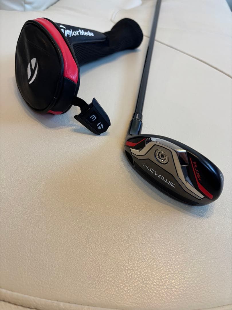 【美品】テーラーメイド Stealth Plusレスキュー #3 純正カバー2個