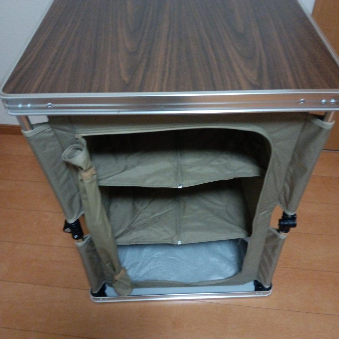 【美品】DOD マルチキッチンテーブル　タンカラー