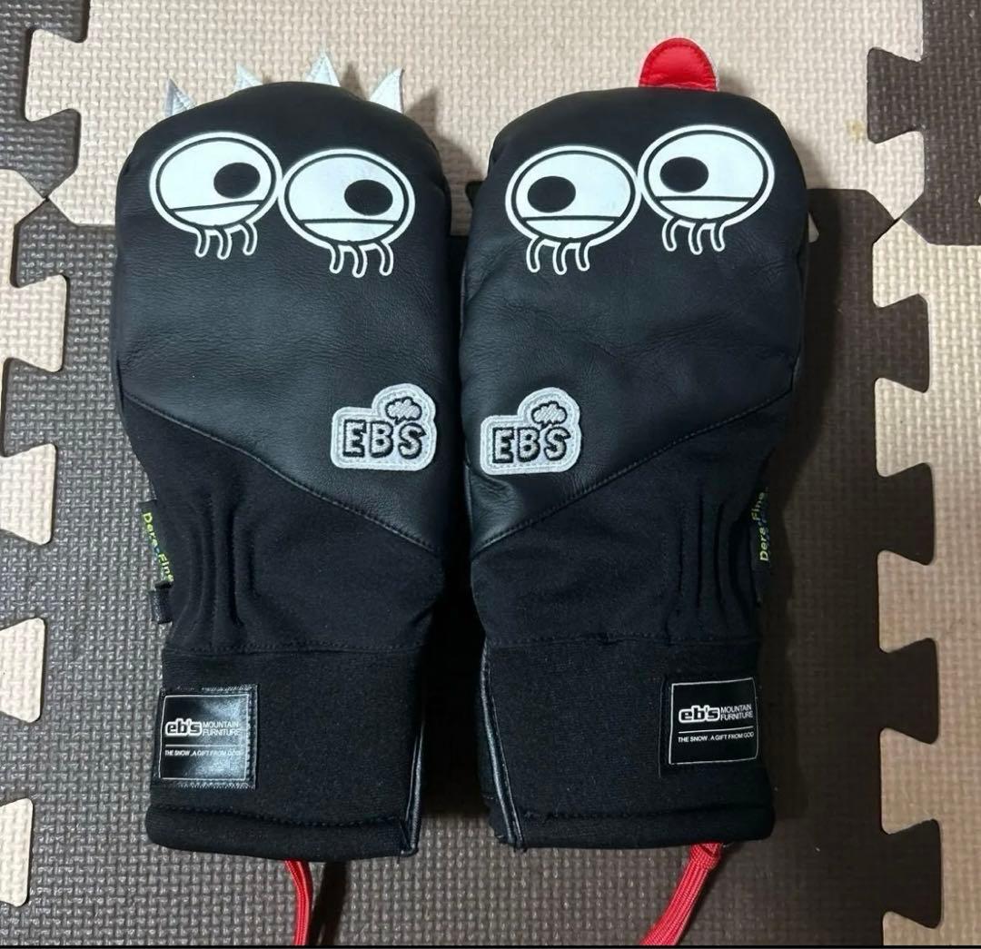 スノーボード グローブ 手袋 eb's エビス ケモノチャン　ミトングローブ