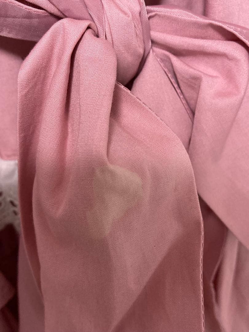 お花レースシャーリングワンピース(年明けまで)