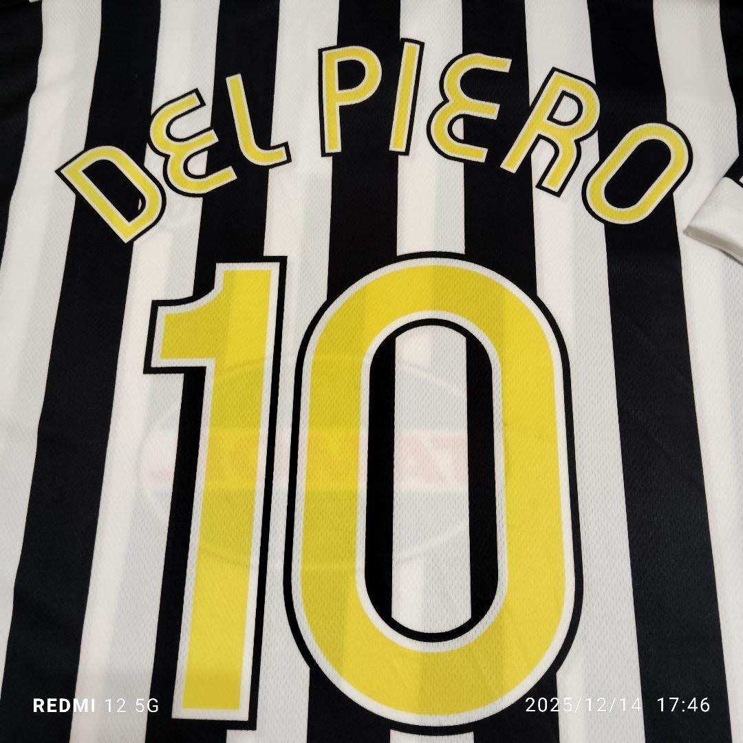 希少ユヴェントス デル・ピエロ 背番号10 TAMOILヴィンテージユニフォーム