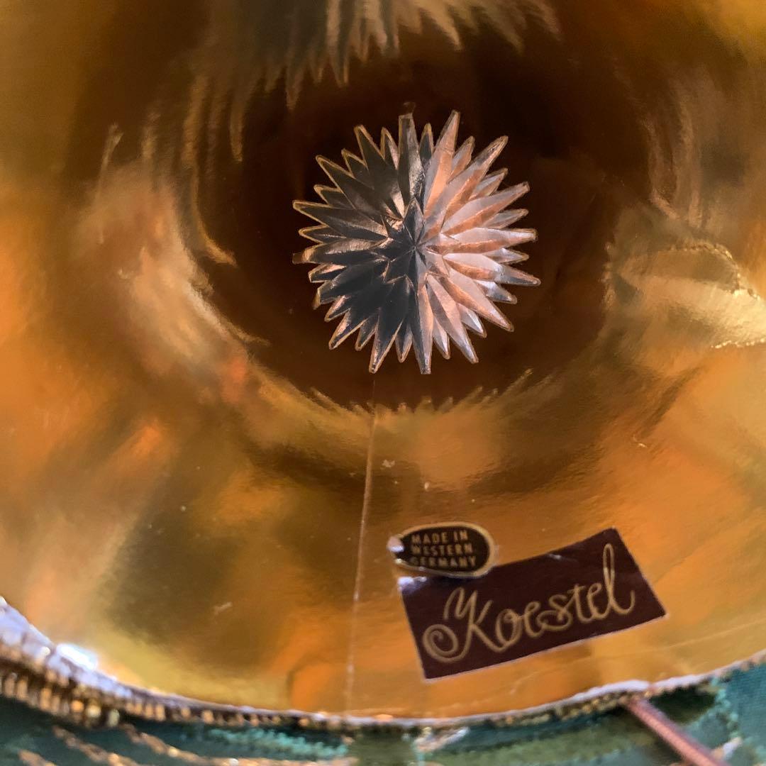 西ドイツ製　レア・ビンテージのkoeste社のラッパを吹く天使！豪華で可愛い！