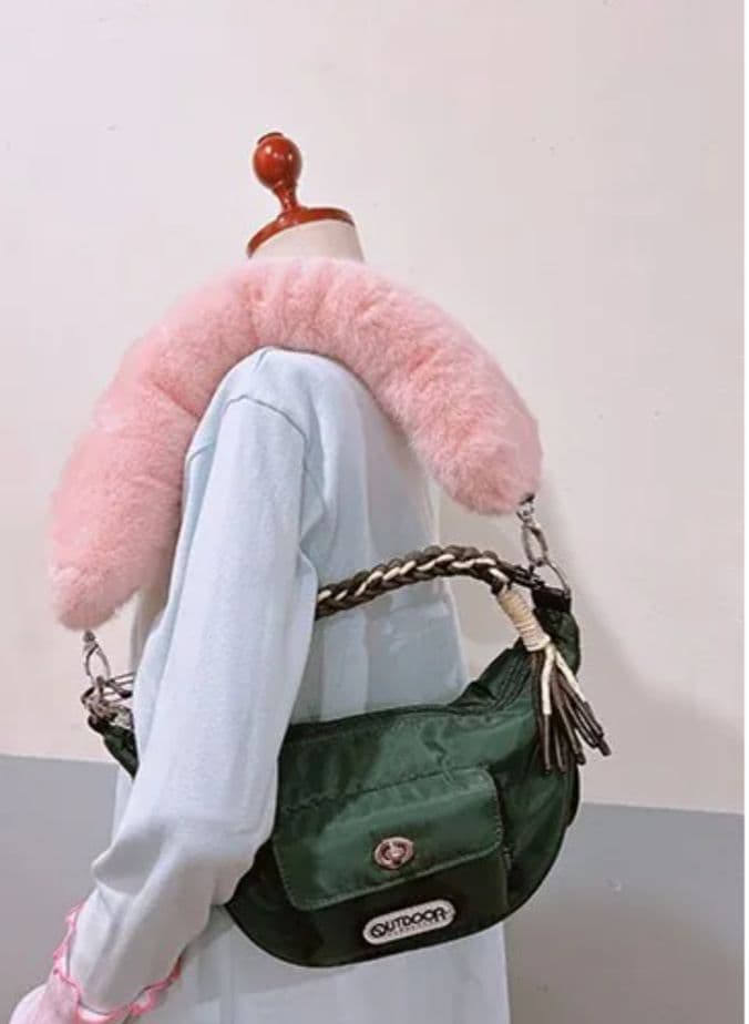 バッグ NON TOKYO 3WAY FUR HANDLE BAG OUTDOOR