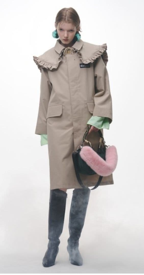 バッグ NON TOKYO 3WAY FUR HANDLE BAG OUTDOOR