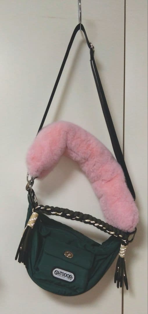 バッグ NON TOKYO 3WAY FUR HANDLE BAG OUTDOOR