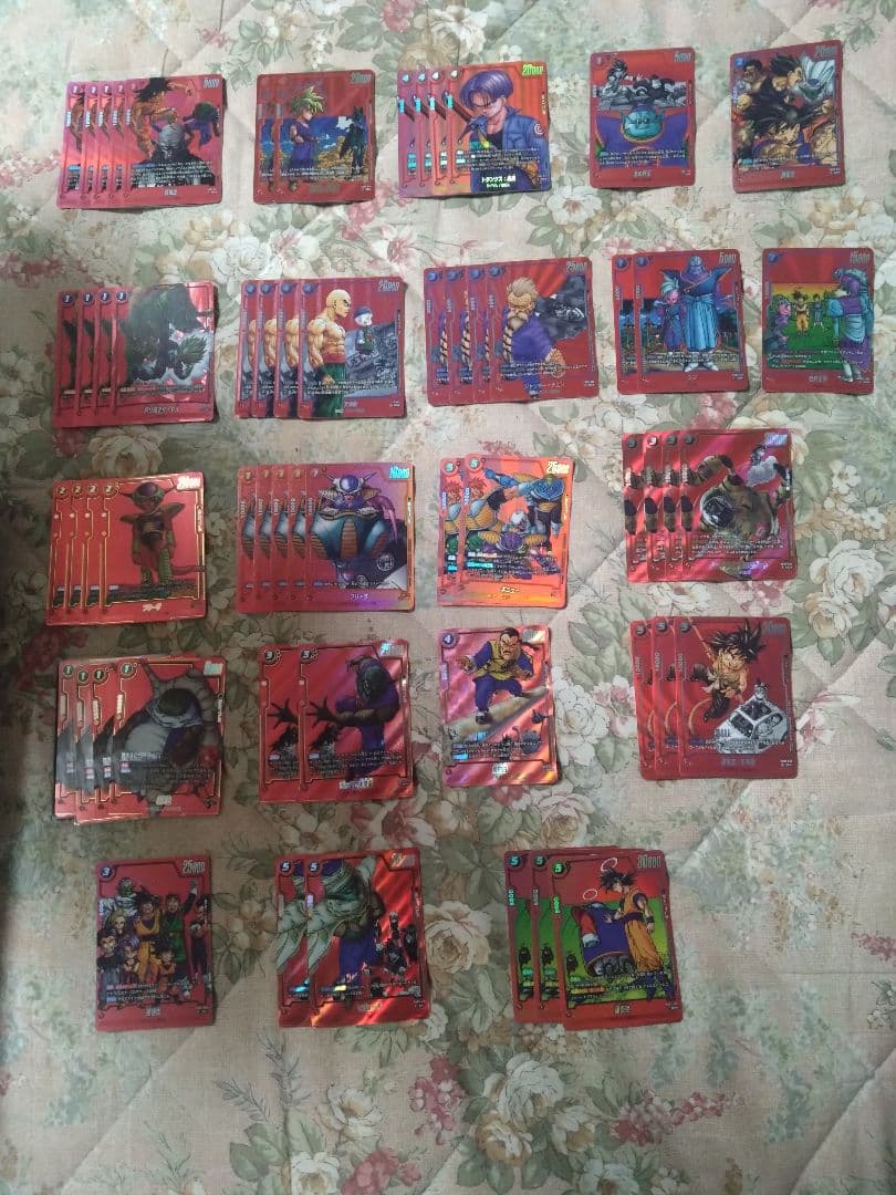 フュージョンワールド　マンガ赤　まとめ売り 60枚