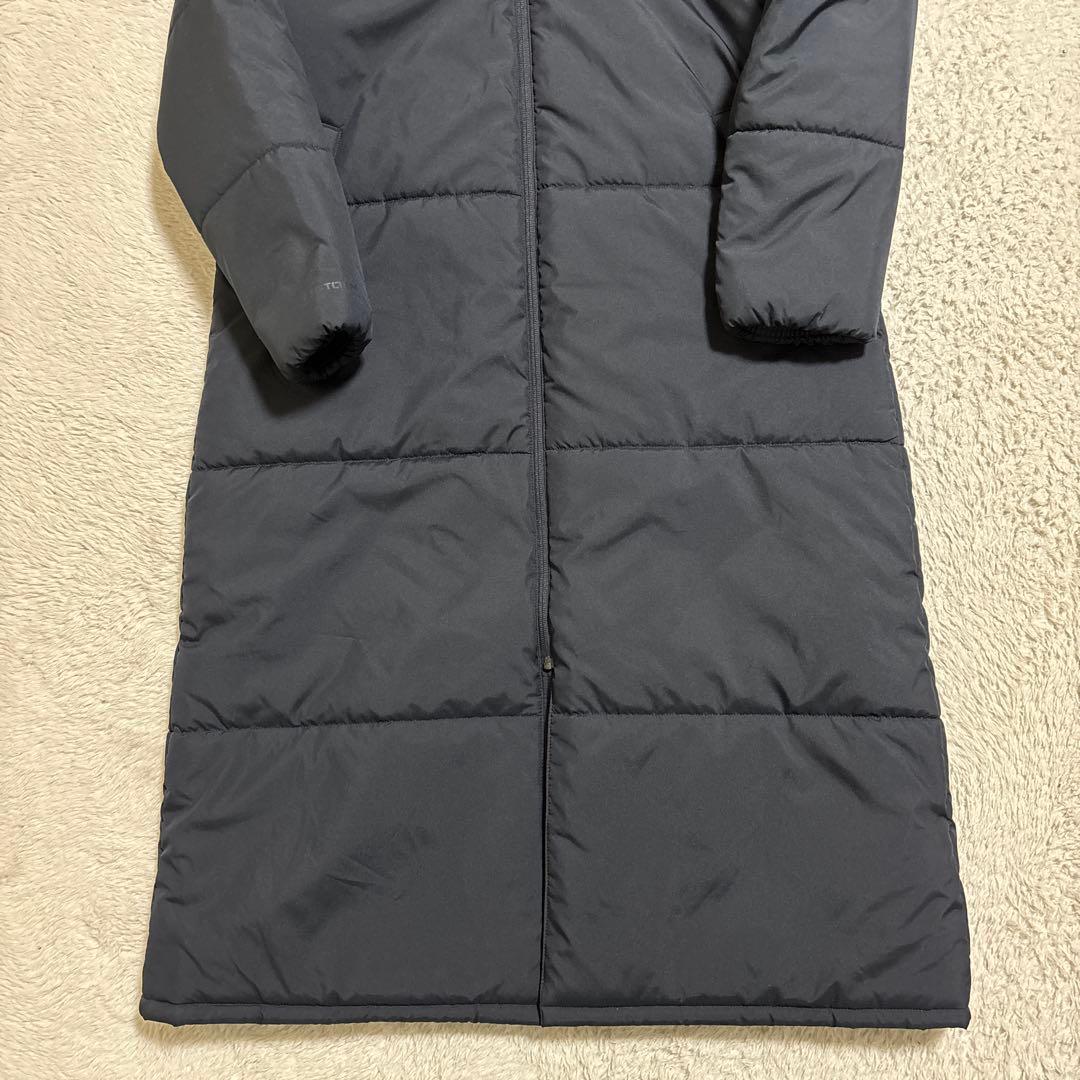 アンダーアーマー　UAインサレーテッド ロングコート フーディー　ブラック