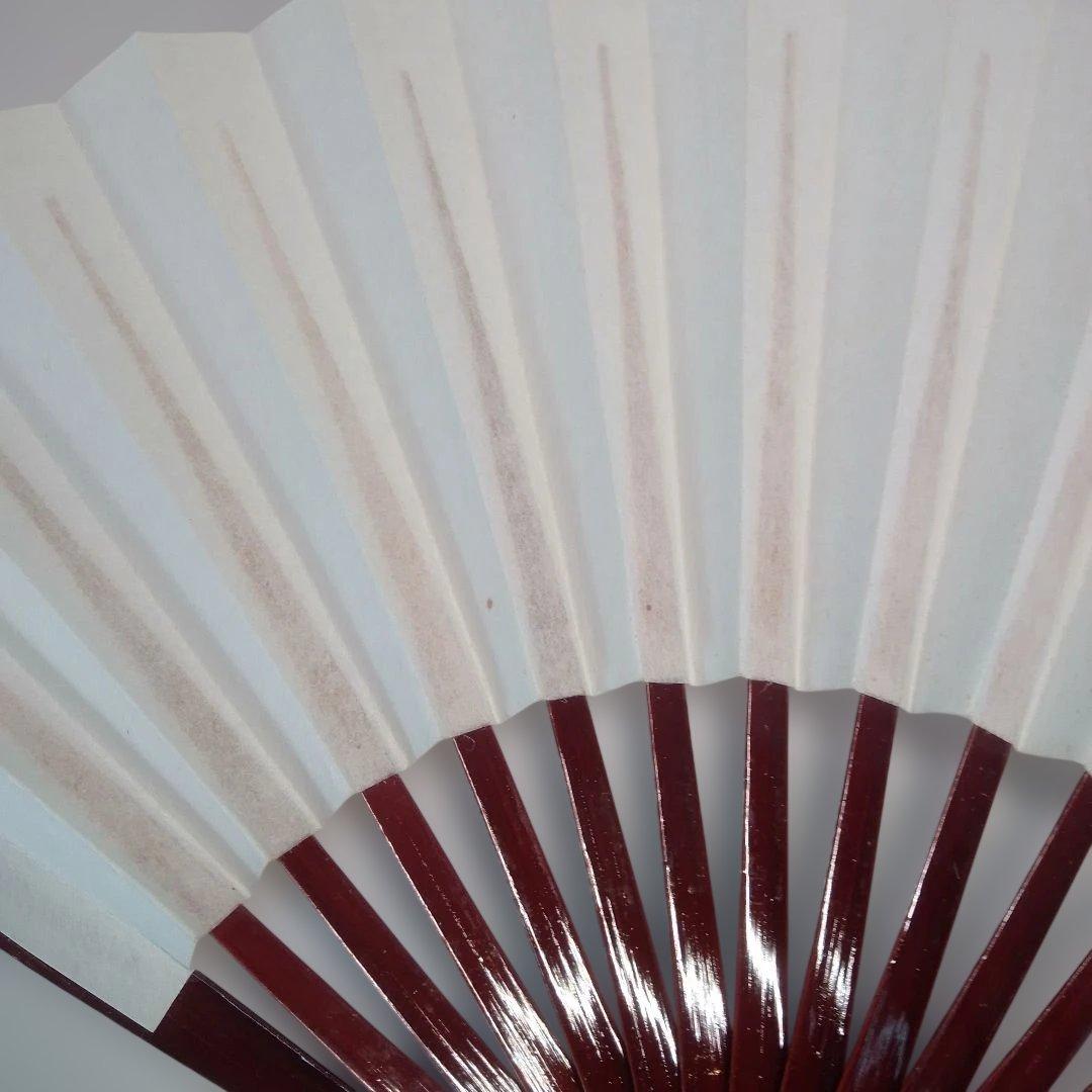 白無地　扇子　12本セット