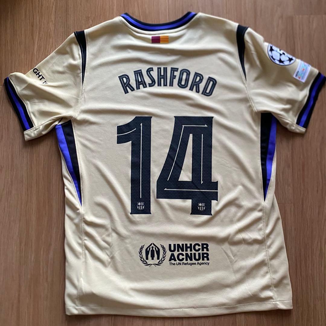 正規品ラッシュフォードFCバルセロナユニフォームアウェイ25-26