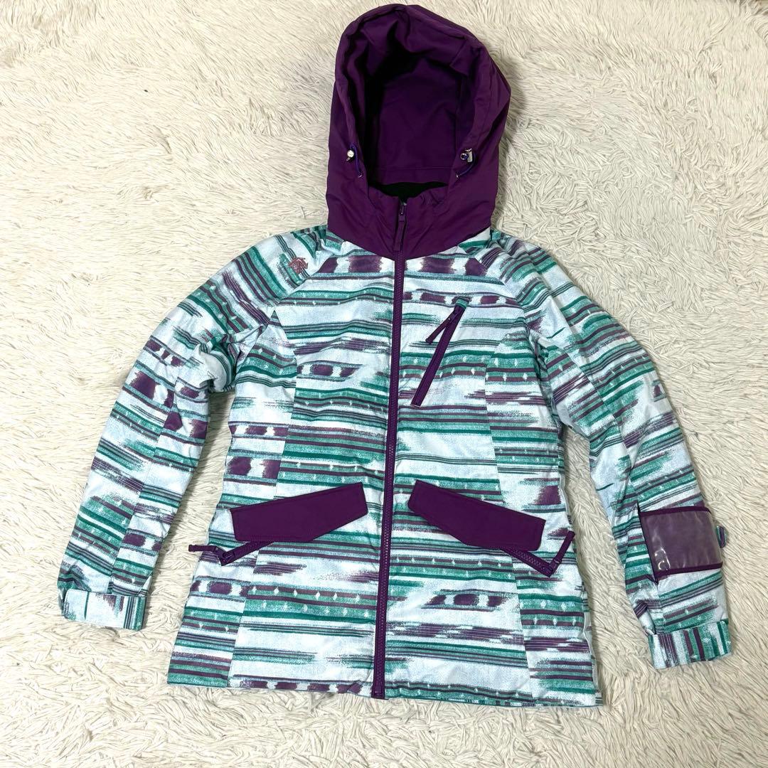 デサント スキーウェア サイズS ヒートナビ 洗える 上下セット 暖かい