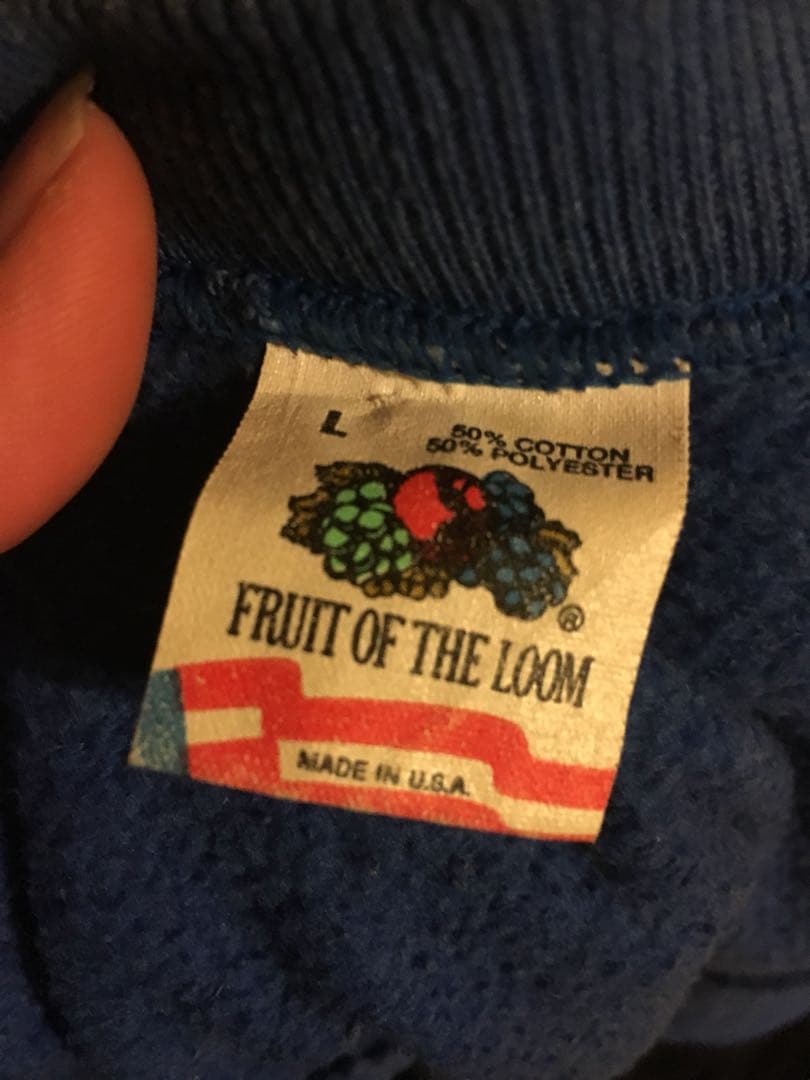 女性の方おすすめ！80s old stussy シャドーマン スウェット