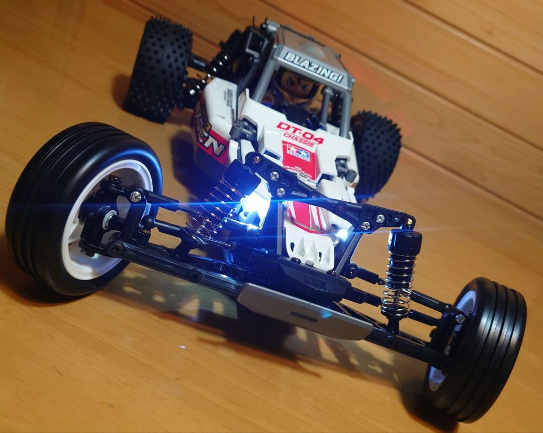 タミヤファイターネクスジェンLEDライト付＆プロポ＆バッテリー充電器新品完成品