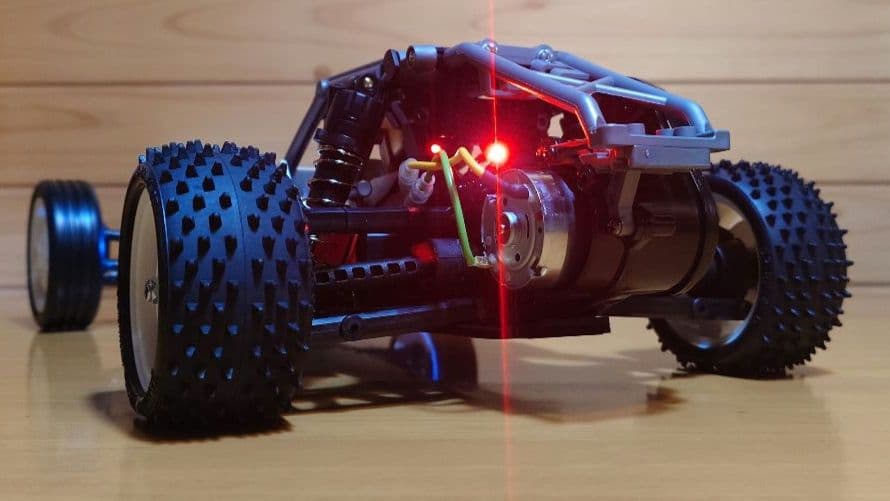 タミヤファイターネクスジェンLEDライト付＆プロポ＆バッテリー充電器新品完成品