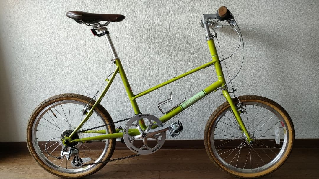 岩手県引き取り限定 ブルーノ ミキスト 8速 ミニベロ 小径車 状態良好