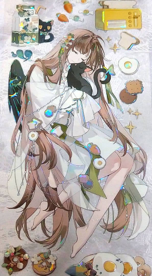 J772＃坠落人间(贝壳光)flake切り売り海外人物マステ女の子男の子