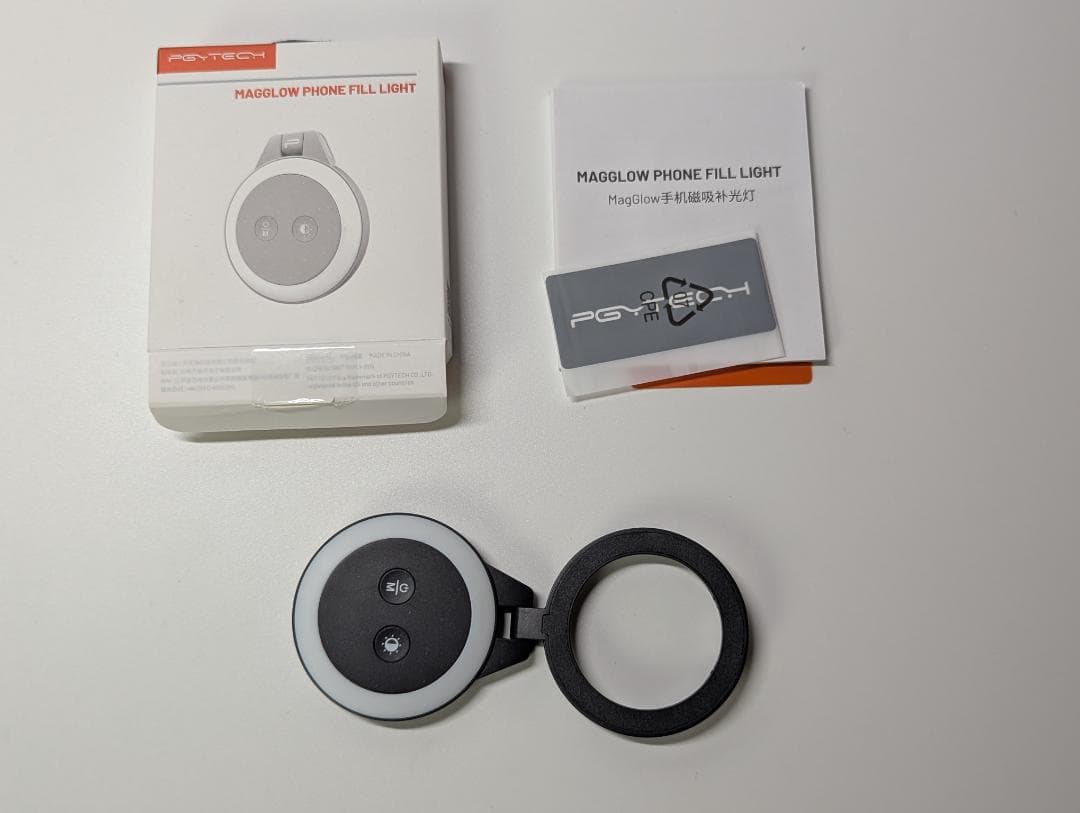 【美品】PGYTECH MagCam Phone Gripとフィルライトセット