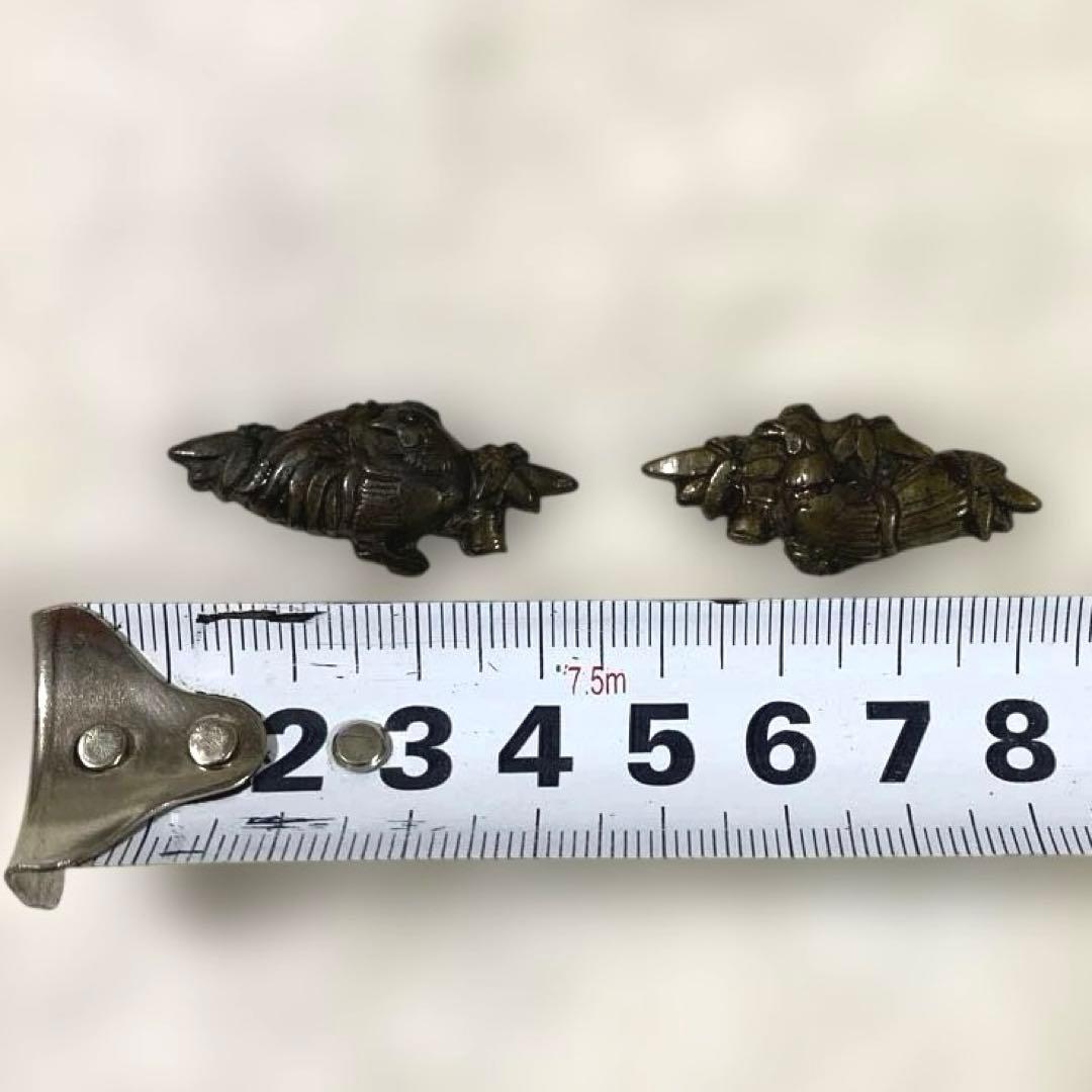 B-70 目貫　『鶏目貫』　武具　刀装具　骨董品　時代物　日本　美術品　工芸品