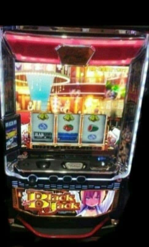 パチスロ実機 スーパーブラックジャック スマスロユニット付⑦