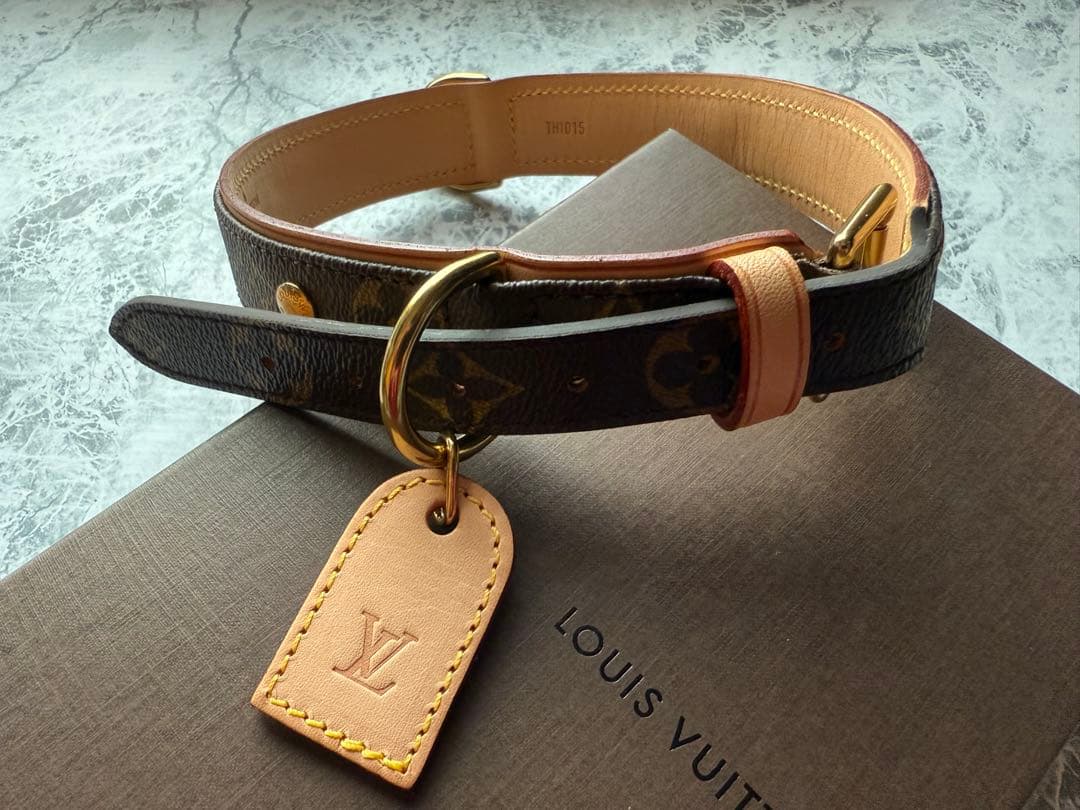 ルイヴィトン M58070 モノグラム コリエ カラー バクスター GM 首輪