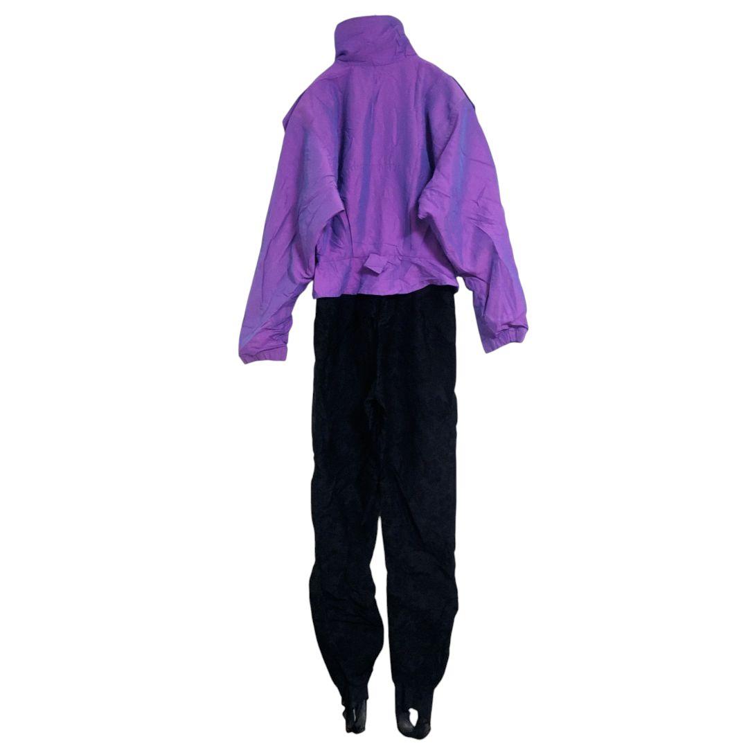 Nilz スキーウェア ジャンプスーツ パープル ブラック カラー 派手 ボード