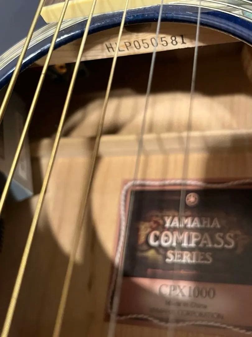 ヤマハ CPX1000 長渕剛さん愛用15SA後継モデルウルトラマリン生産完了品