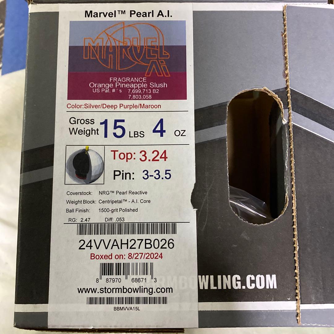 STORM MARVEL ボウリングボール