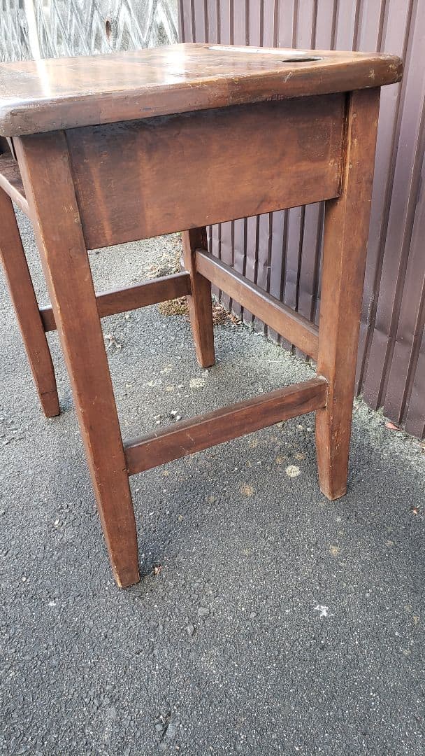 アメリカ　アンティーク　デスク　机