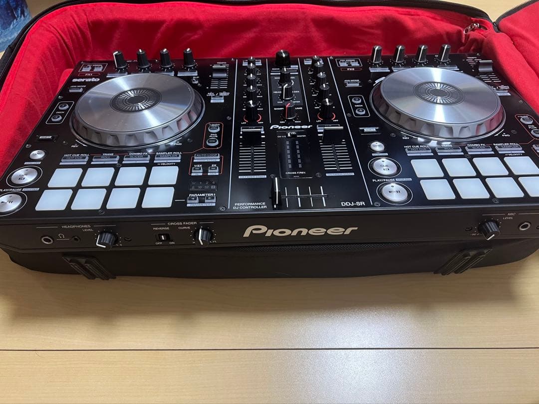 Pioneer DDJ-SR カバーとバッグ付き