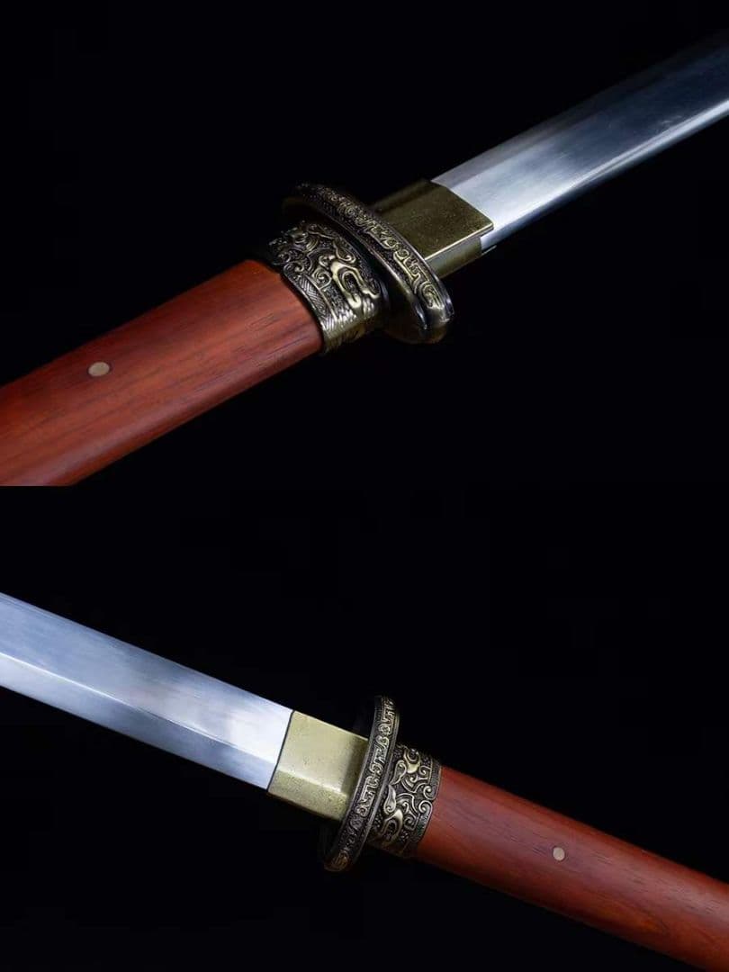 古兵器   武具　刀装具　日本刀　模造刀  フライホーン環首唐刀