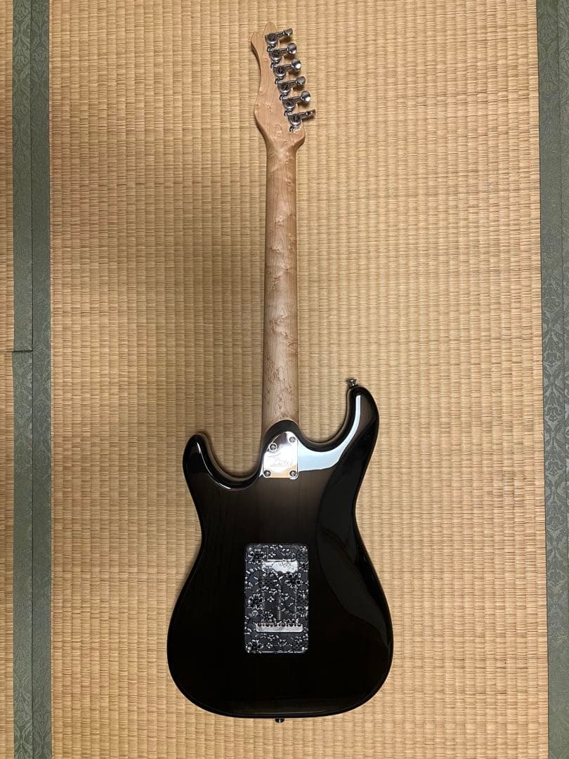 ギター Kino frawdit 22F SSH Ash/Flame Tochi Top