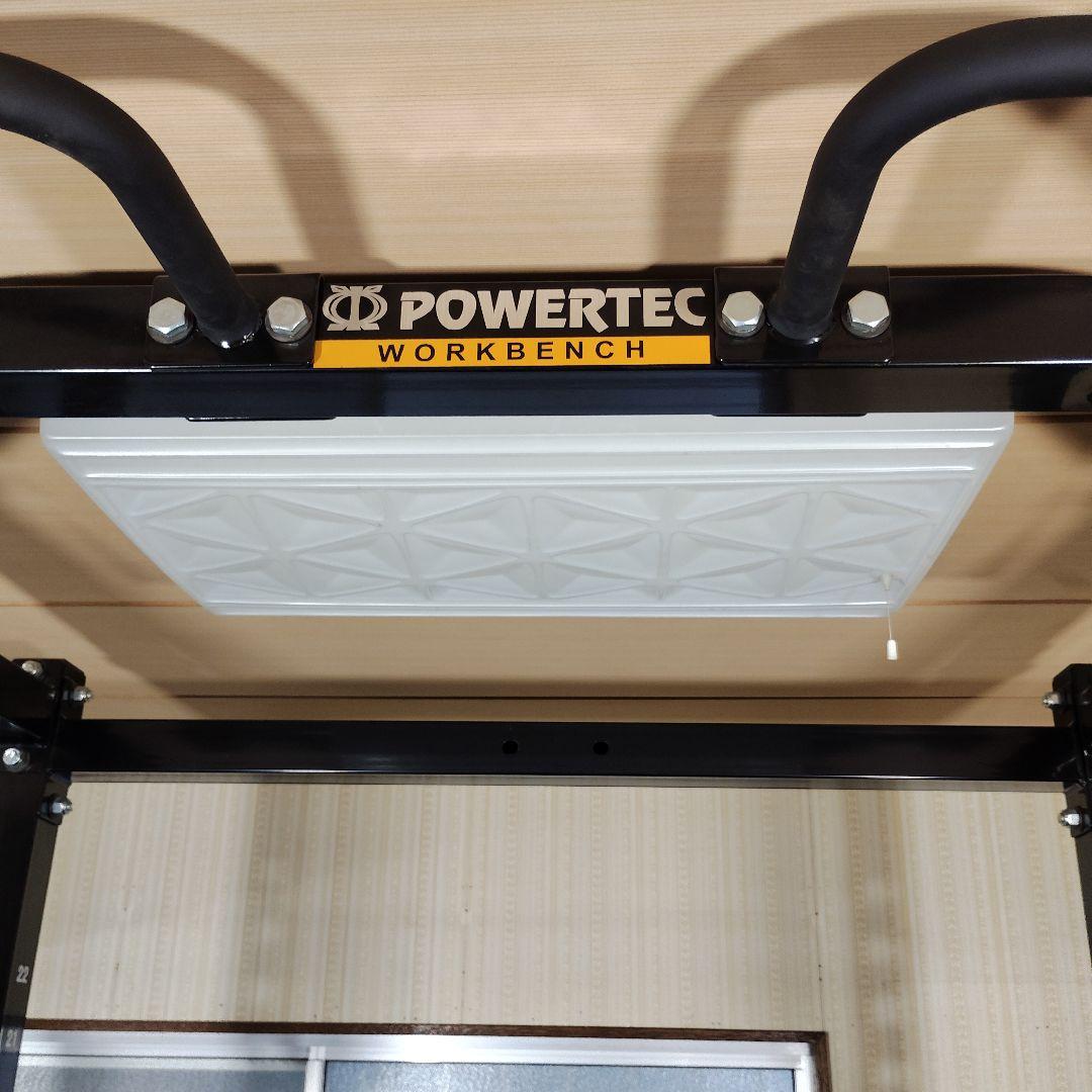 POWERTEC パワーラック ＋ バーベルバー ＋ 全身ミラー ＋ マット