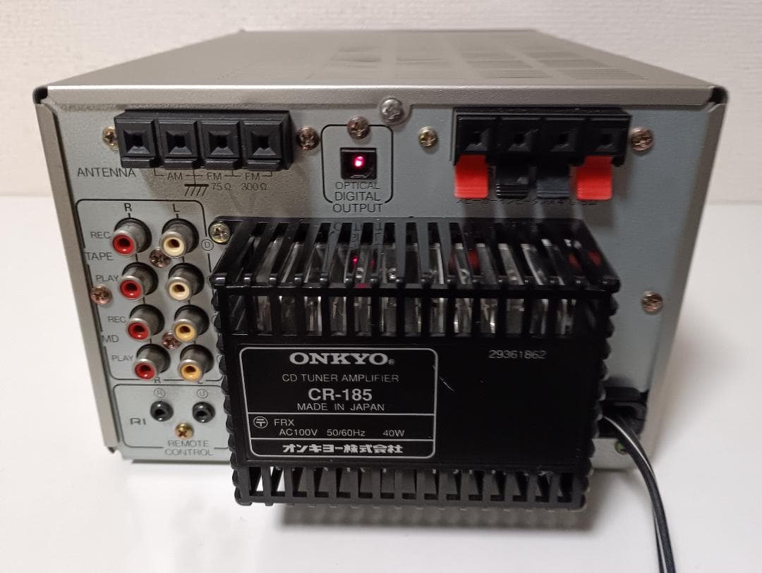 ONKYO CR-185 オンキョー ＣＤ チューナーアンプ　☆最後の一台☆E☆