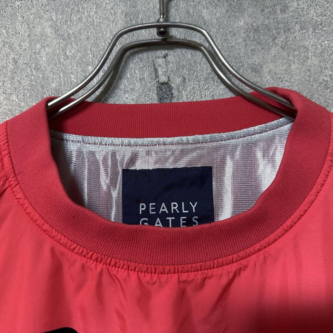 Pearly Gates パーリーゲイツ ゴルフ プルオーバー スニード レッド