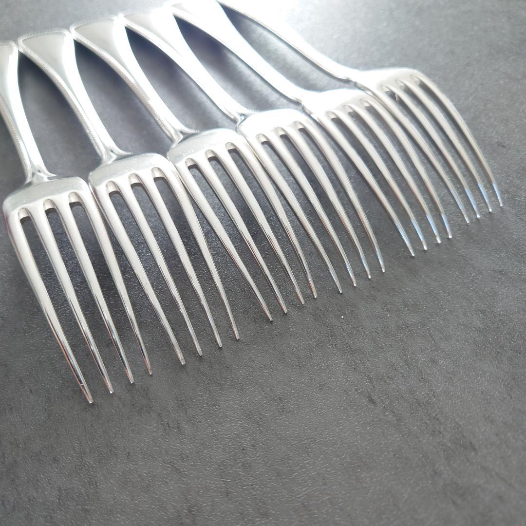 希少 クリストフル パール スタンダードフォーク 6点 ②