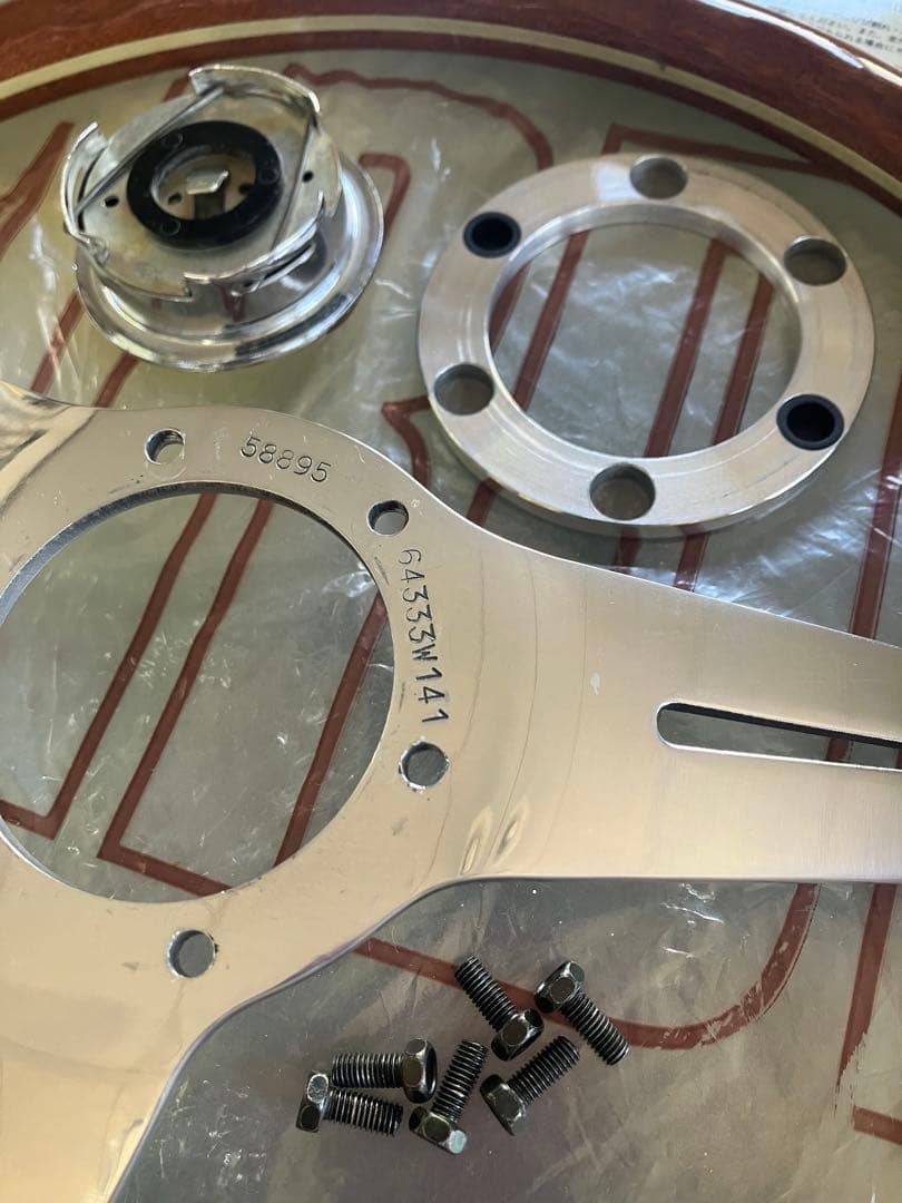 NARDI ナルディクラシックウッドポリッシュヴィンテージ 36Φ 未使用品