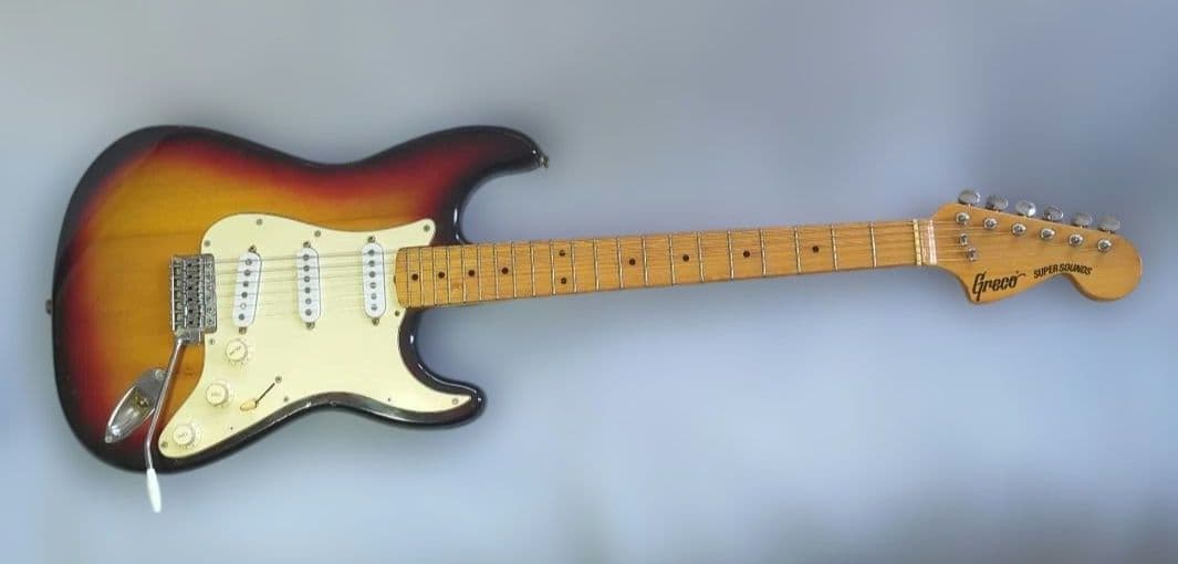 (1975年製 希少品)　Greco ストラト 3ＴＳ